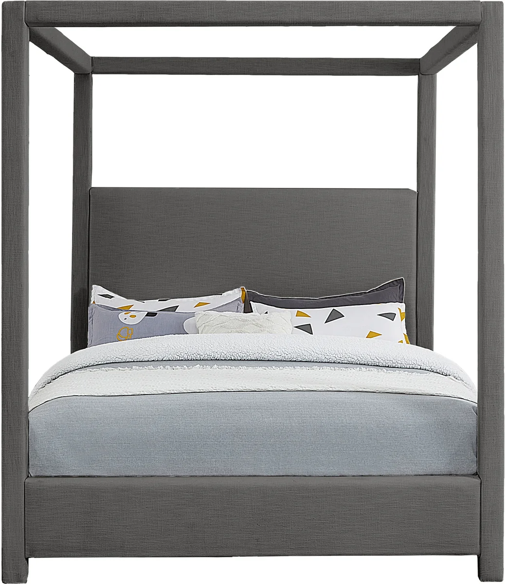 Emerson - King Bed - Gray