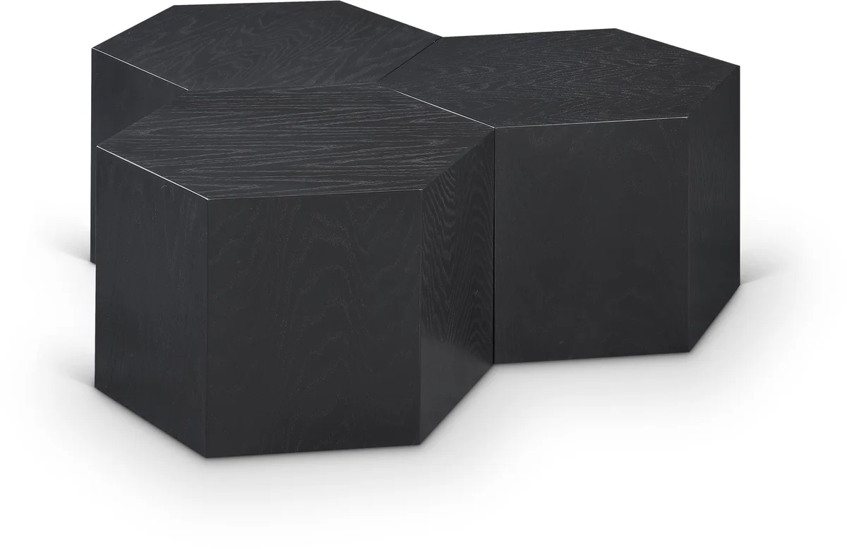 Eternal - Coffee Table 3 Piece - Black