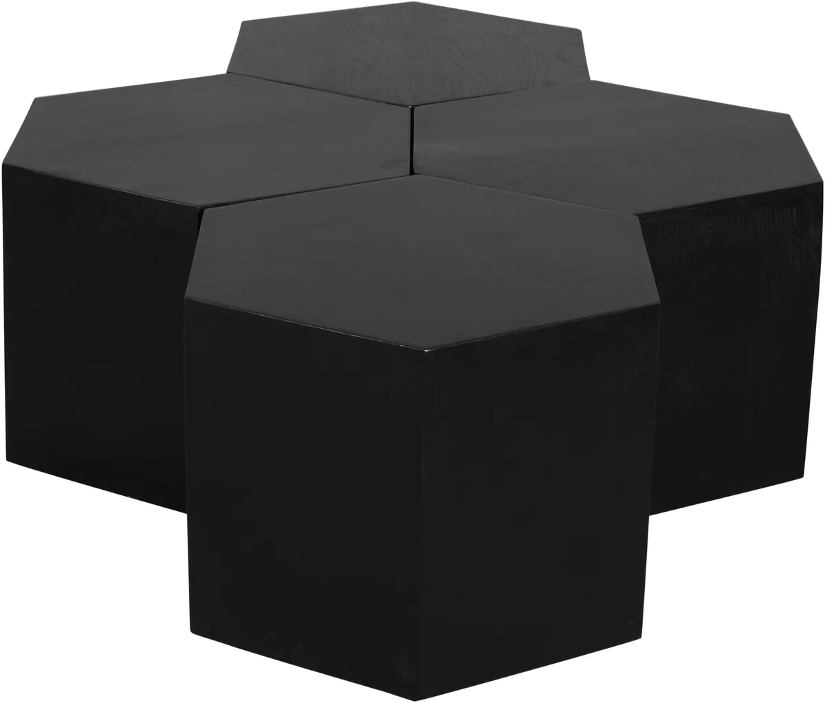 Eternal - Coffee Table 4 Piece - Black
