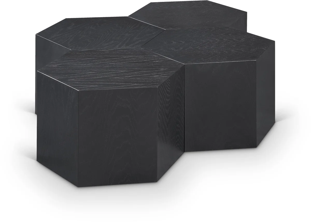 Eternal - Coffee Table 4 Piece - Black