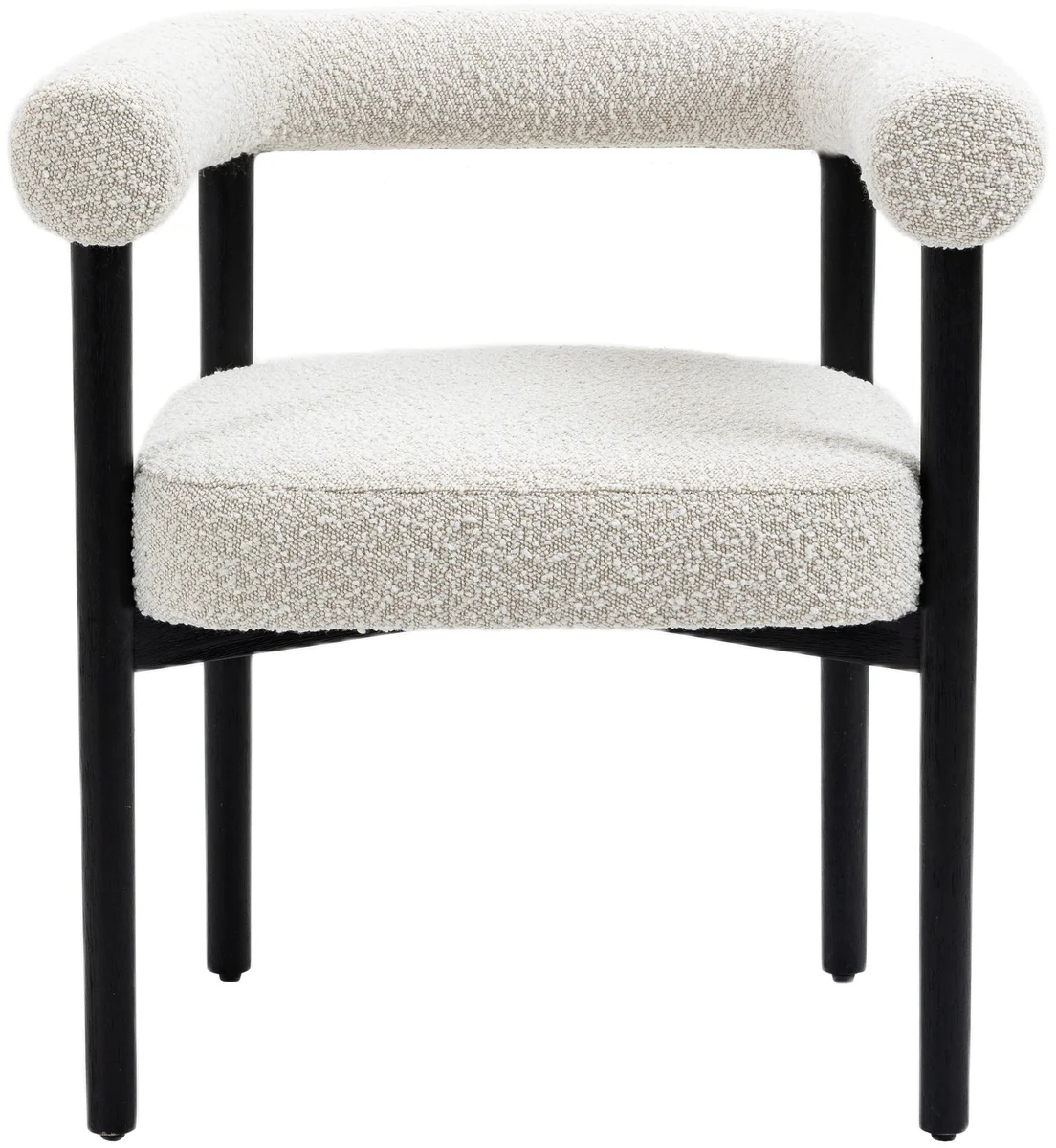 Hyatt - Dining Chair - Cream - Fabric