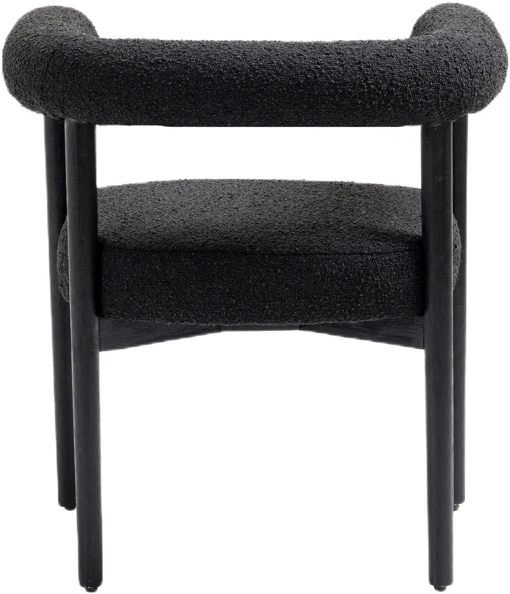 Hyatt - Dining Chair - Black - Fabric - View 2