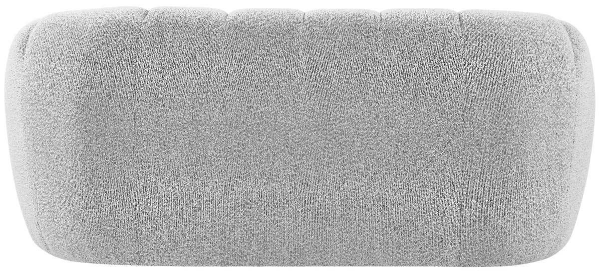 Elijah - Boucle Loveseat - Gray