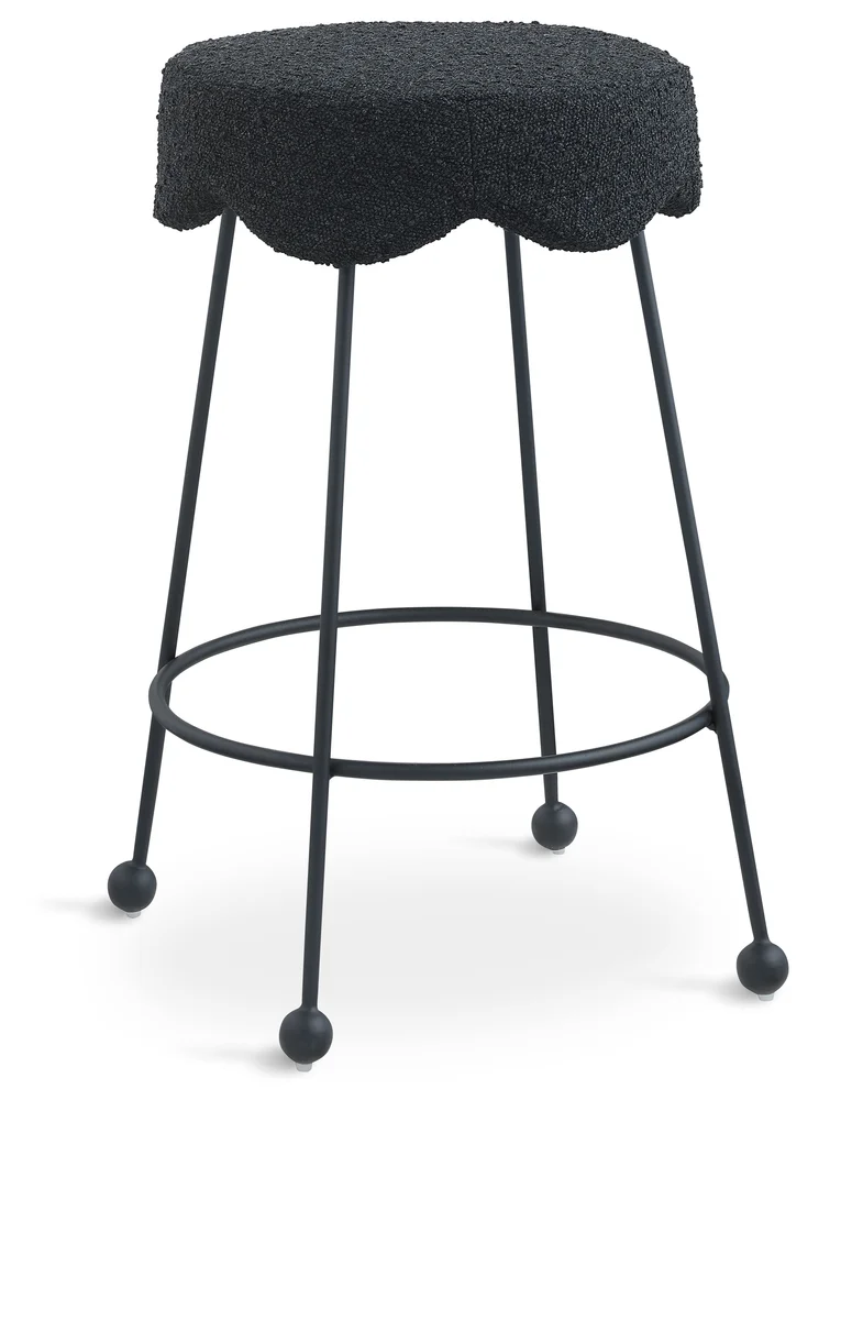 Fleur - Counter Stool - Black