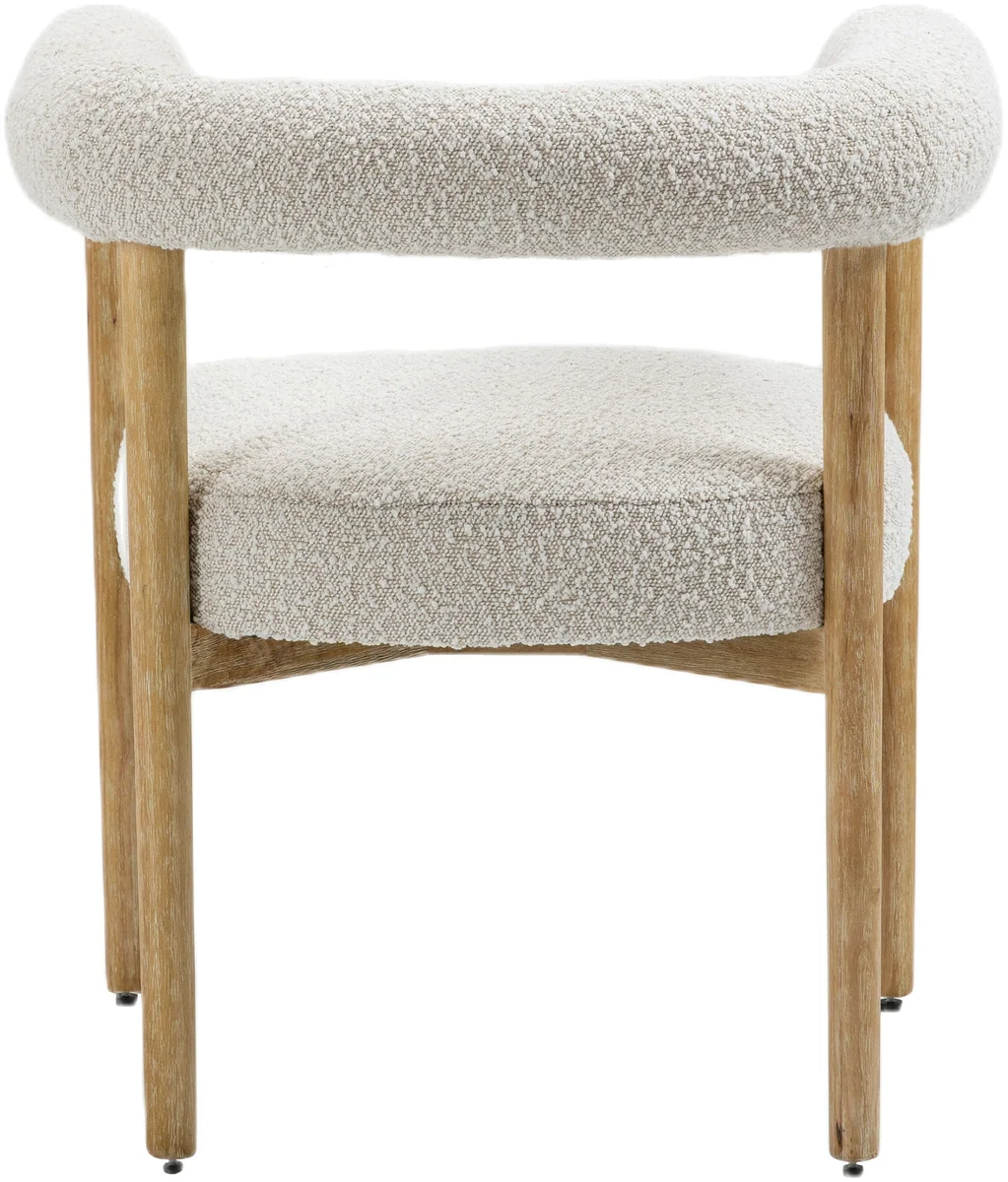 Hyatt - Dining Chair - Cream - View 2