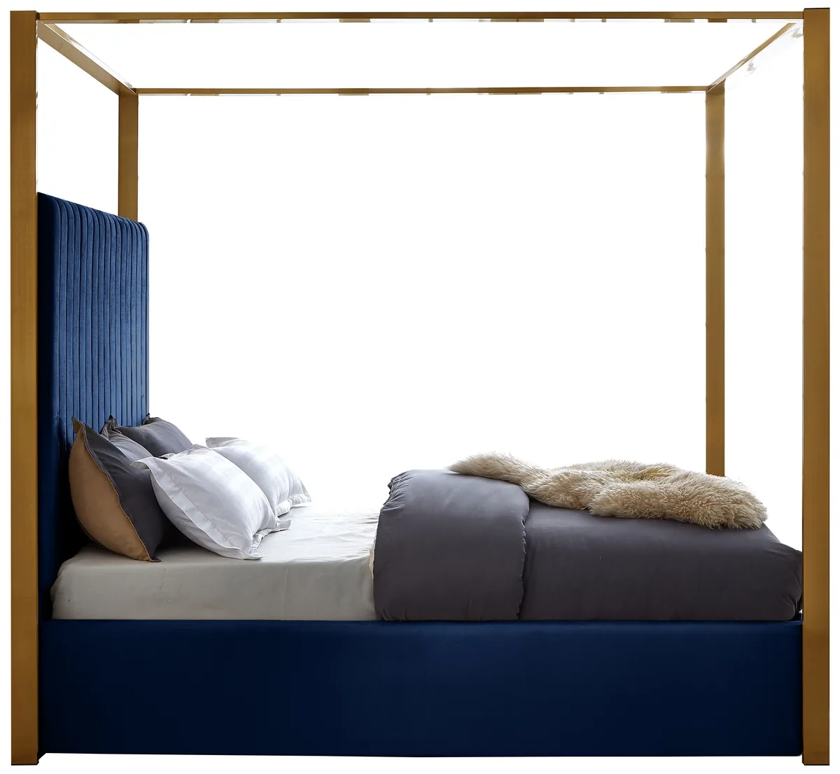 Jones - Queen Bed - Navy