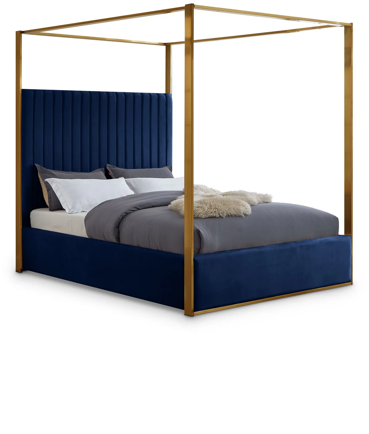 Jones - Queen Bed - Navy