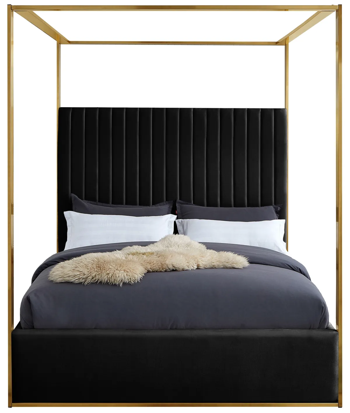Jones - Queen Bed - Black