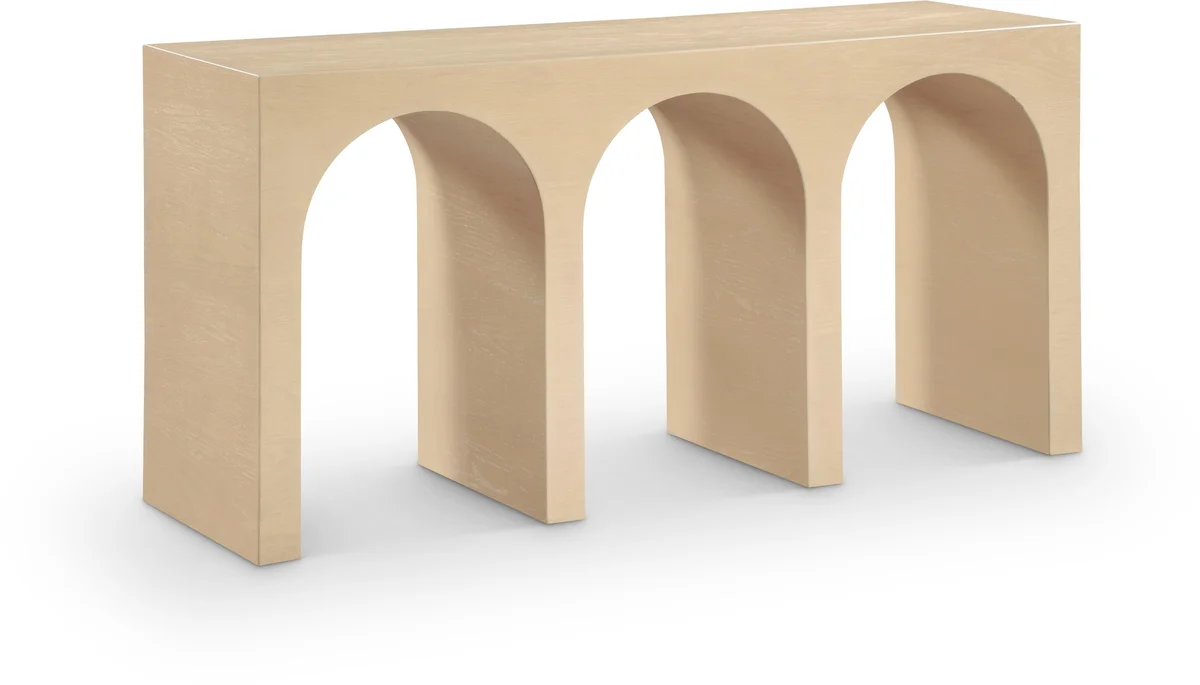 June - Console Table - White Oak