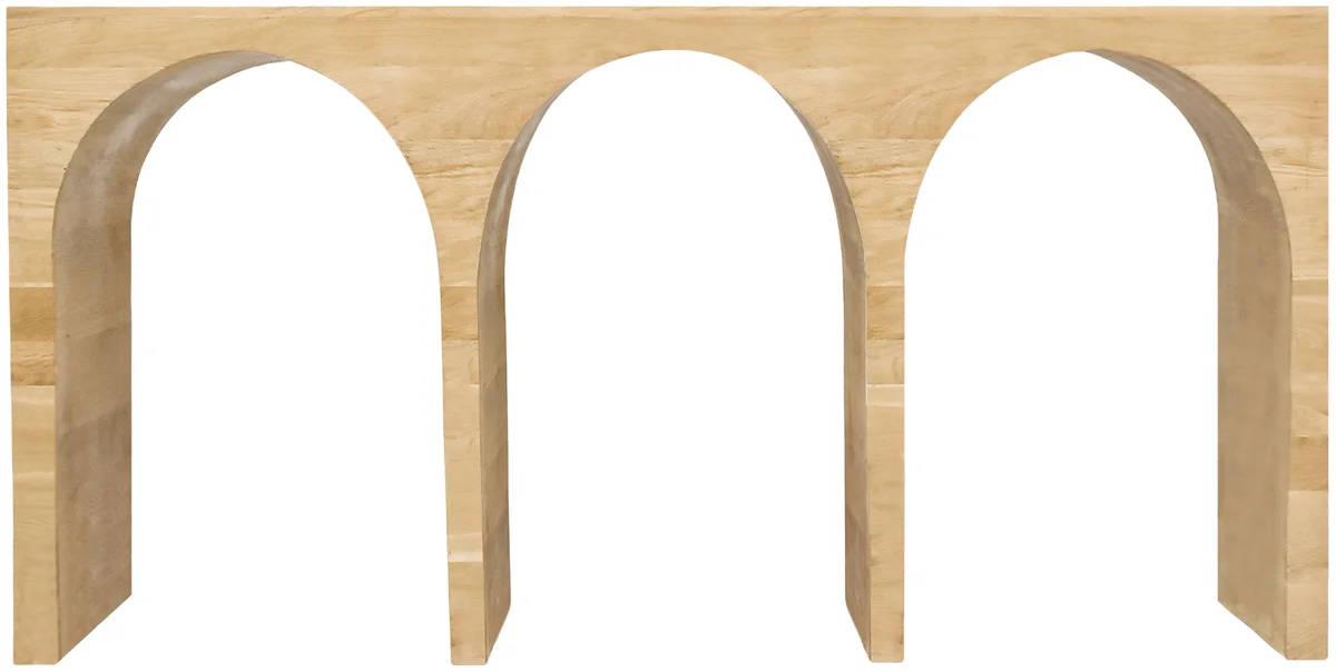 June - Console Table - White Oak