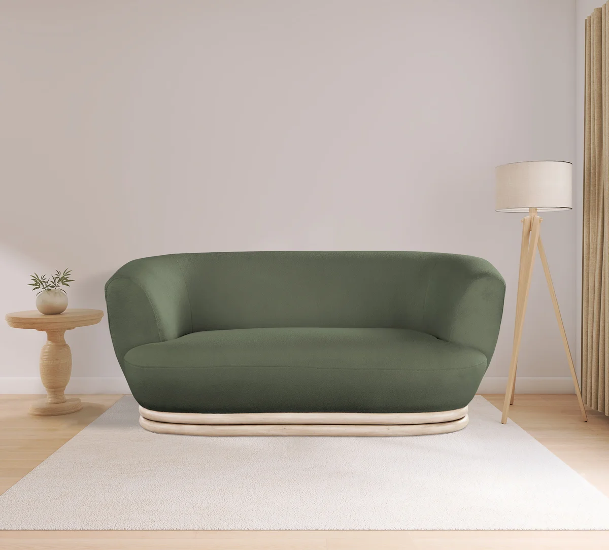 Kipton - Loveseat - Green - View 2