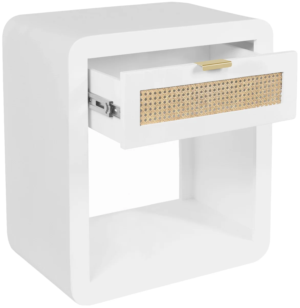 Langham - Night Stand - White