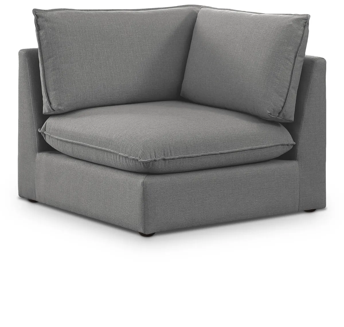 Mackenzie - Corner Chair - Gray