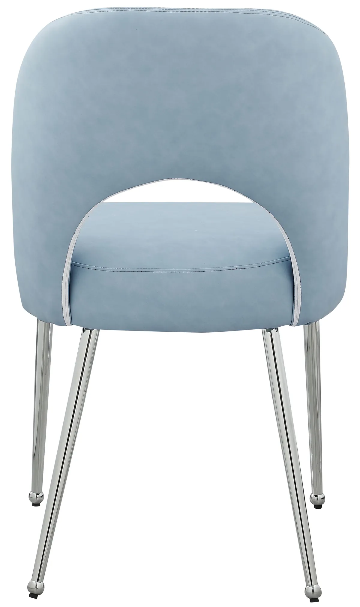 Logan - Dining Chair (Set of 2) - Light Blue - View 2