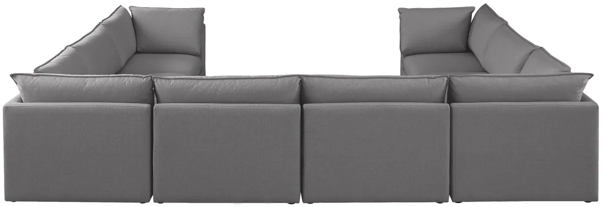 Mackenzie - 8 Piece Modular Sectional - Gray