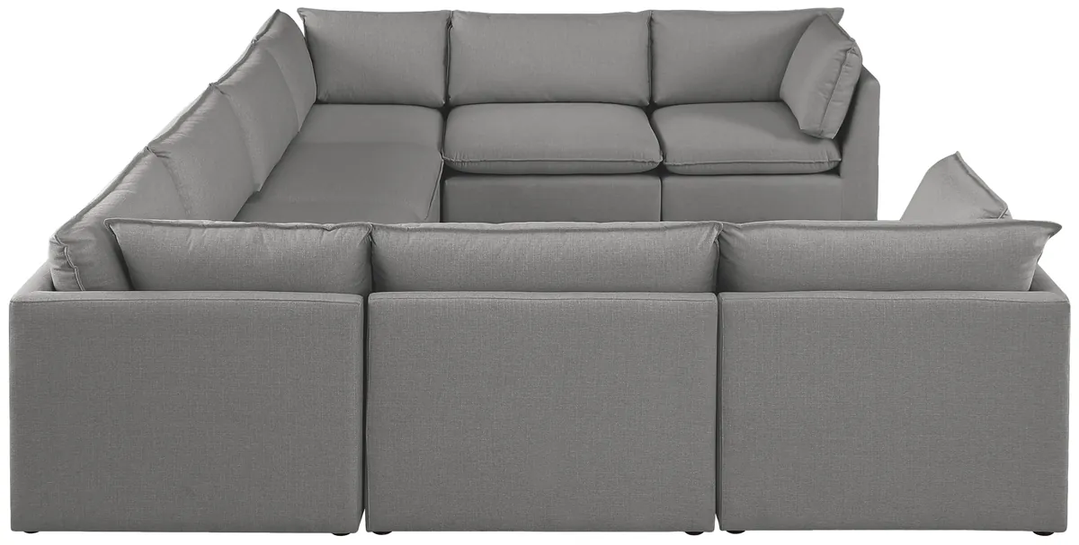 Mackenzie - 8 Piece Modular Sectional - Gray