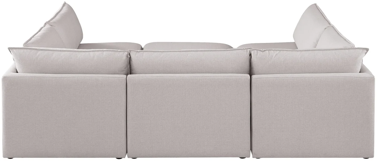 Mackenzie - 6 Piece Modular Sectional - Beige