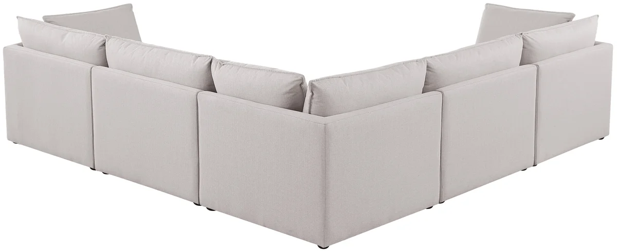 Mackenzie - 5 Piece Modular Corner Sectional - Beige
