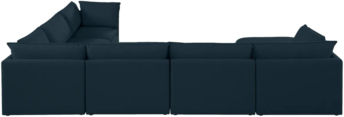 Mackenzie - 7 Piece Modular Sectional - Navy