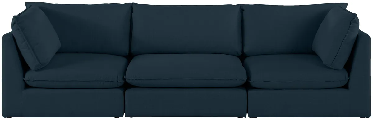Mackenzie - 3 Seat Modular Sofa - Navy