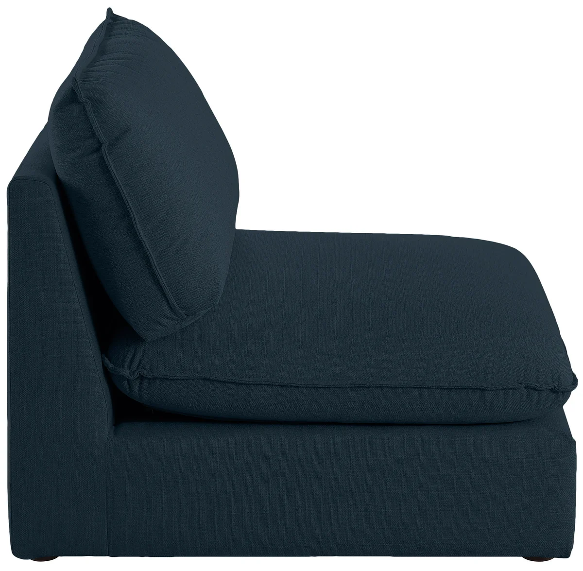 Mackenzie - Armless Chair - Navy