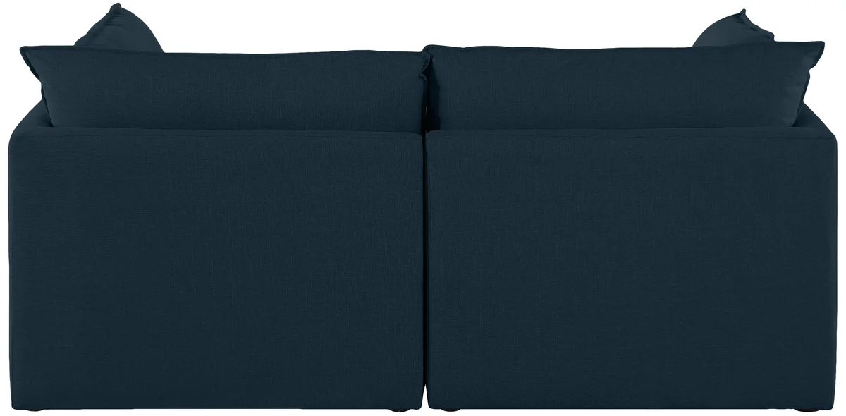 Mackenzie - 2 Seat Modular Sofa - Navy