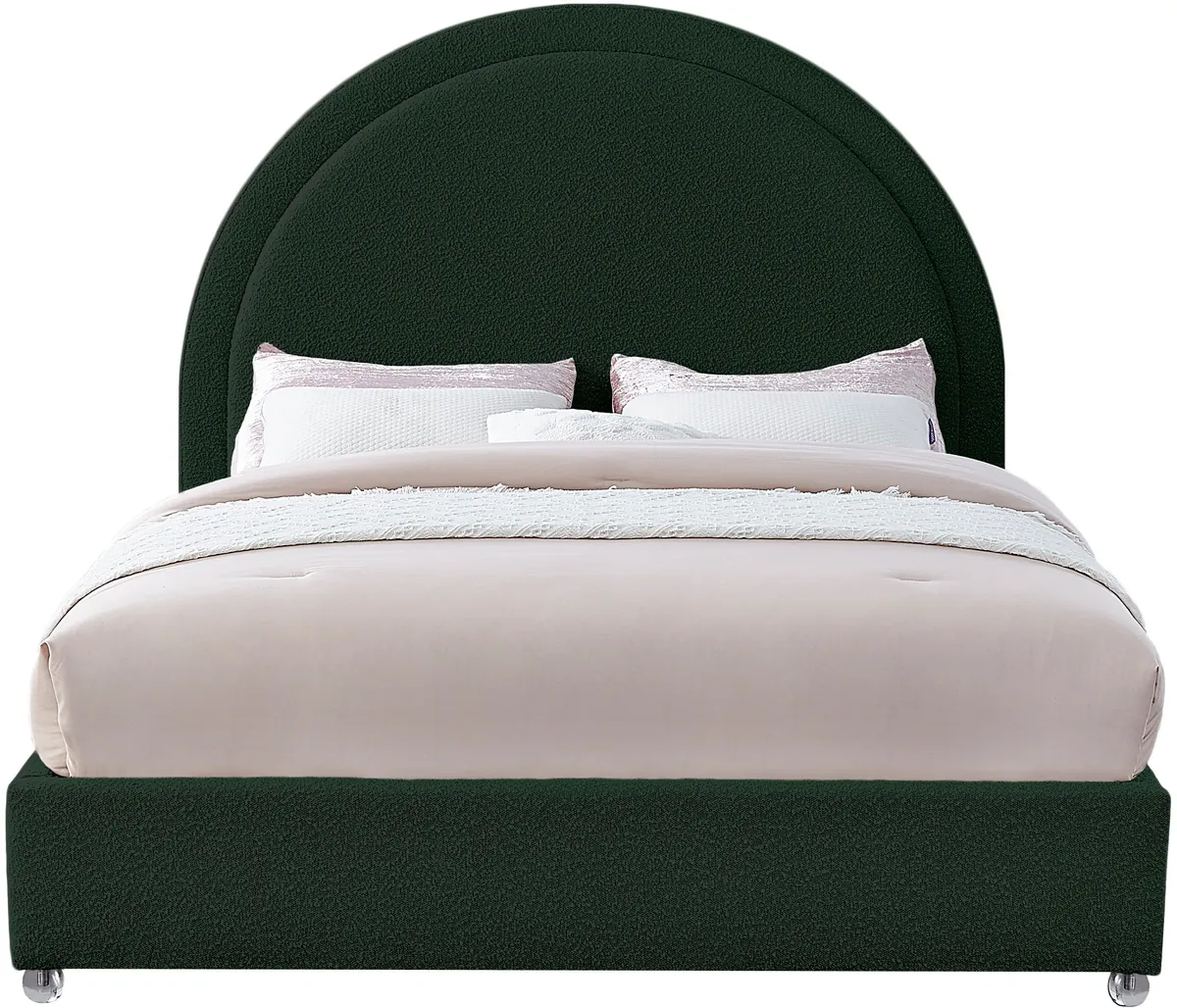 Milo - King Bed - Green