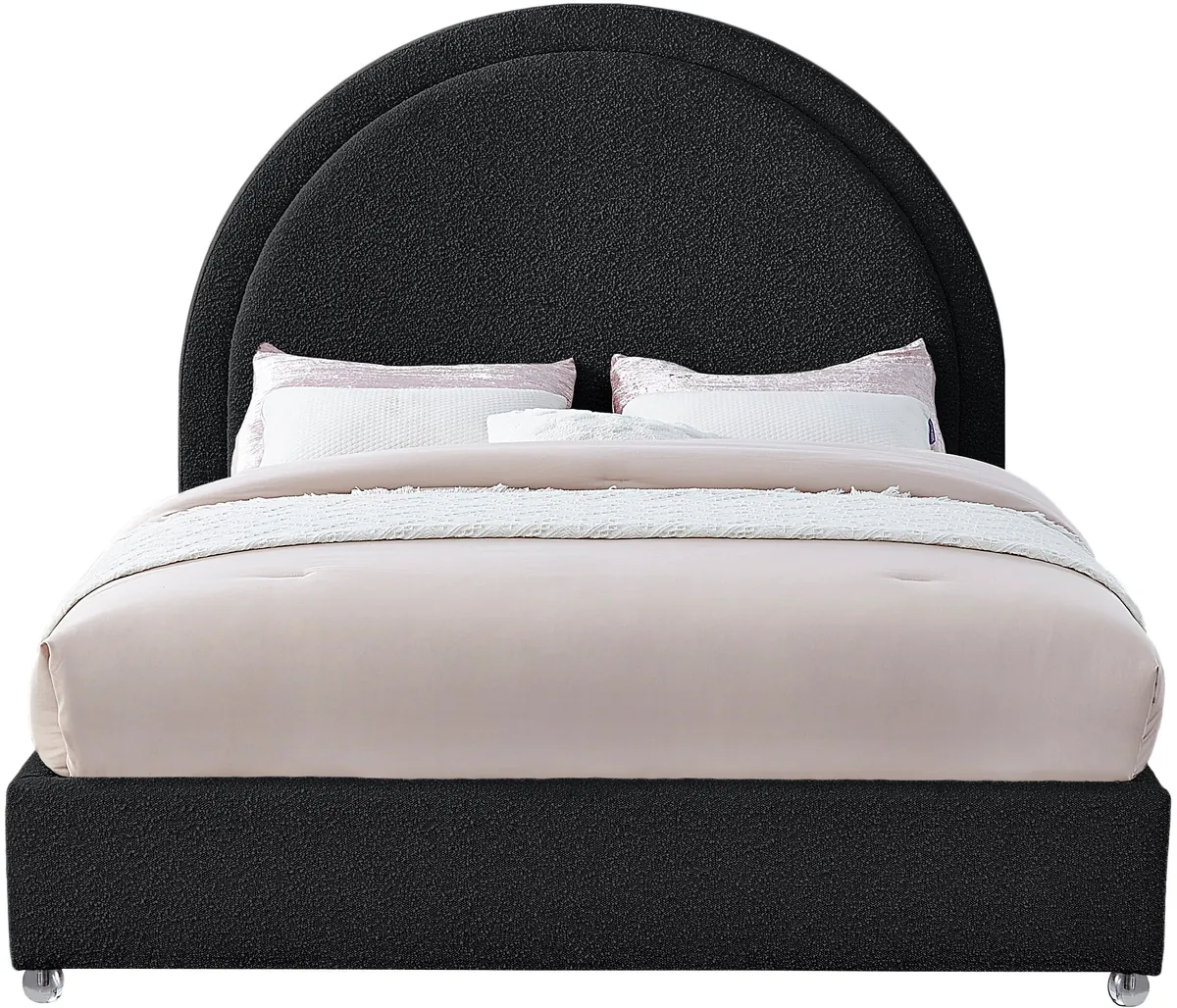 Milo - Queen Bed - Black