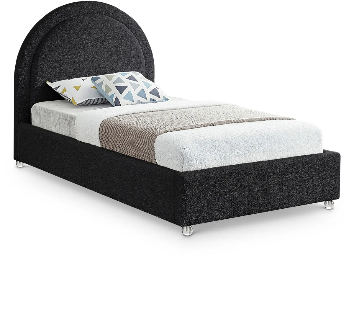 Milo - Twin Bed - Black