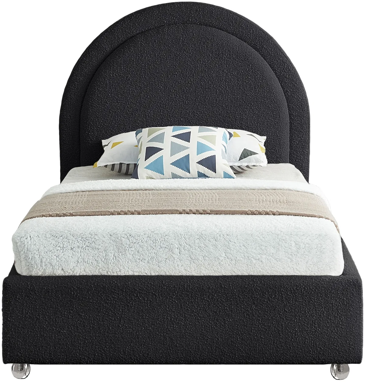 Milo - Twin Bed - Black