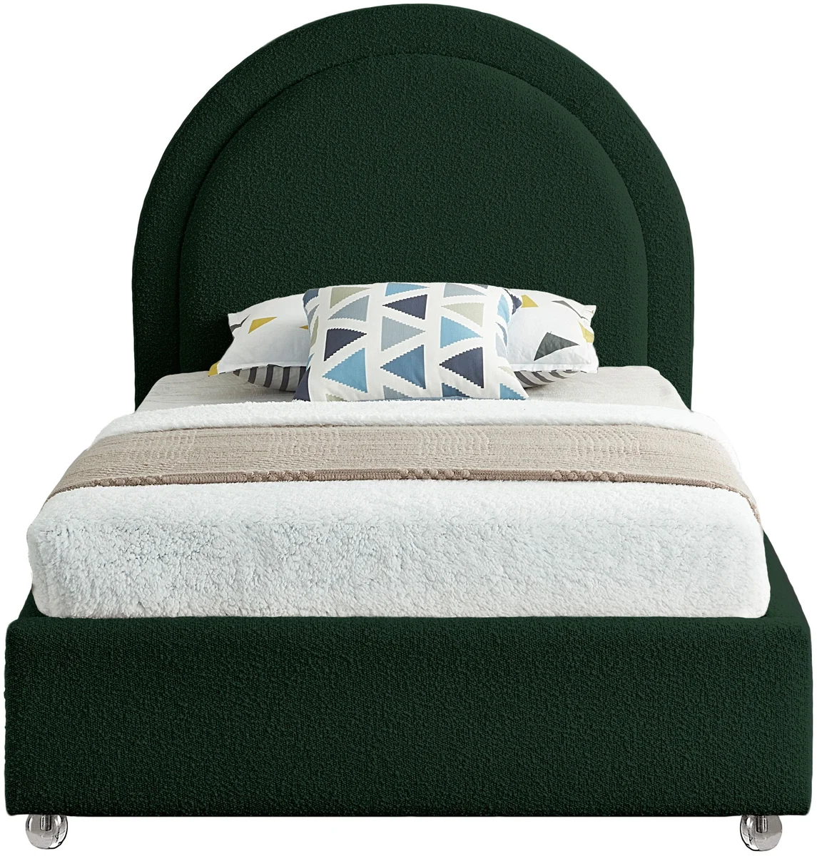 Milo - Twin Bed - Green