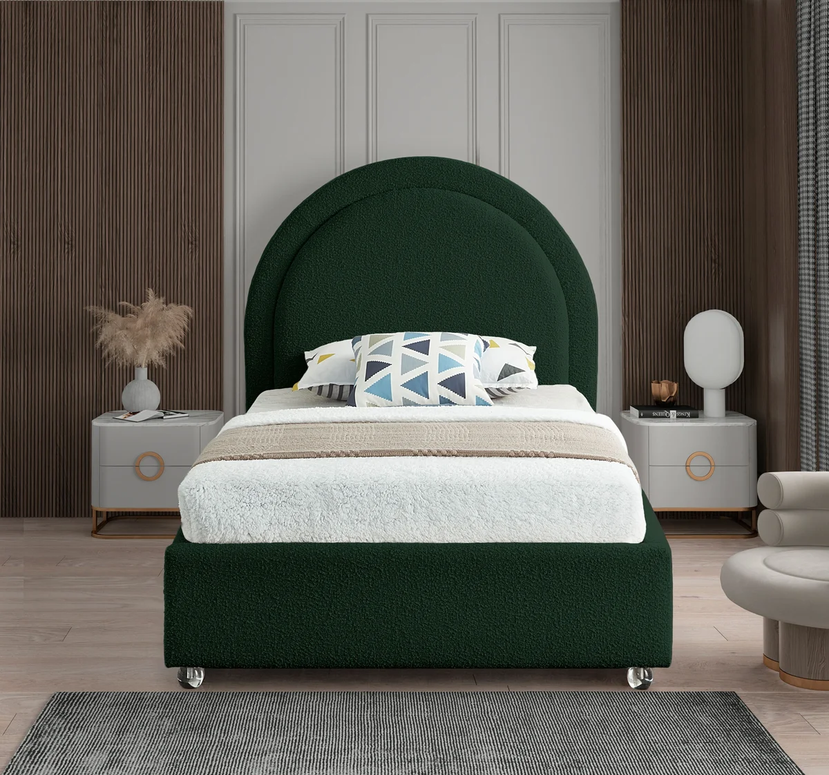 Milo - Twin Bed - Green