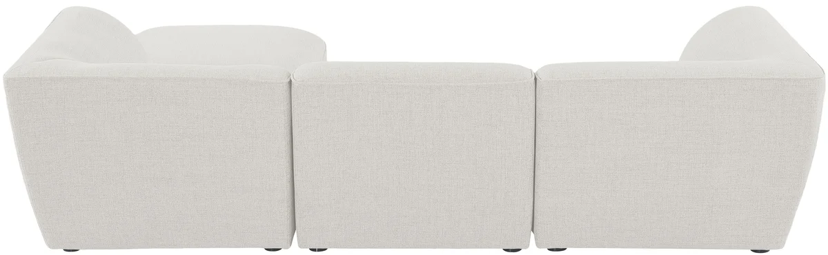 Miramar - 4 Piece Modular Sectional - Cream