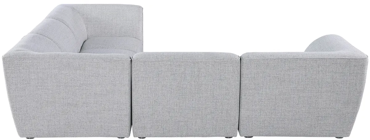 Miramar - 5 Piece Modular Corner Sectional - Gray