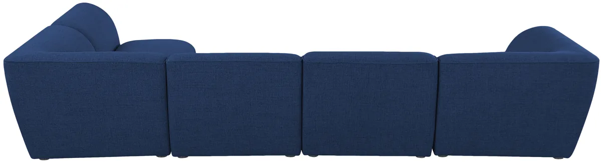 Miramar - 5 Piece Modular Sectional - Navy