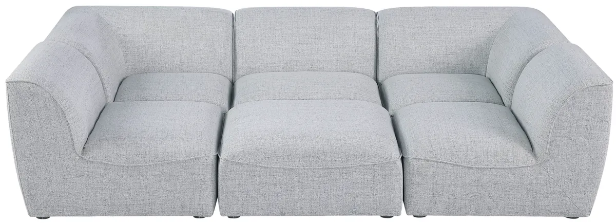Miramar - 6 Piece Modular Sectional - Gray