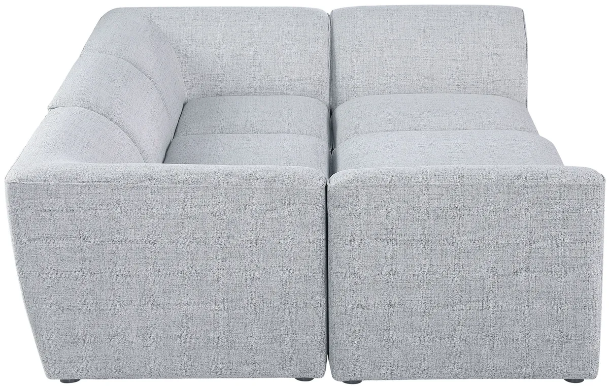 Miramar - 6 Piece Modular Sectional - Gray