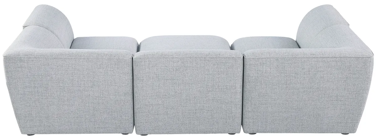 Miramar - 6 Piece Modular Sectional - Gray