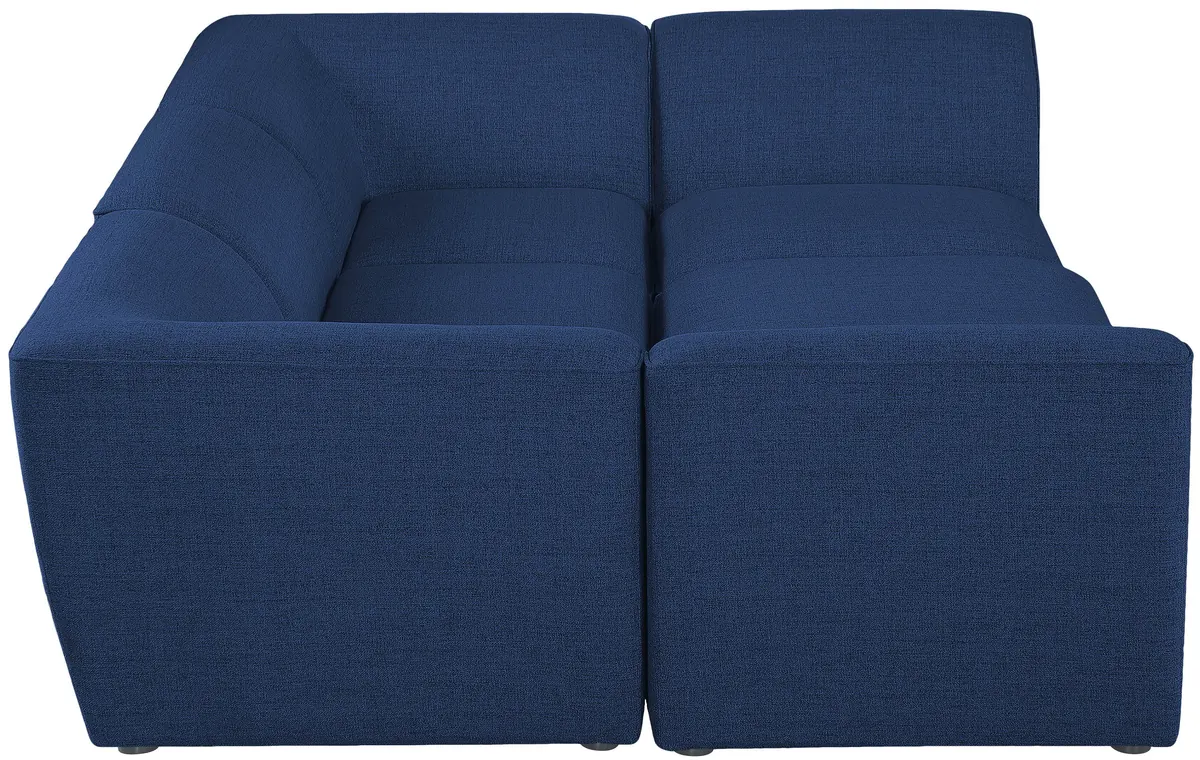 Miramar - 6 Piece Modular Sectional - Navy