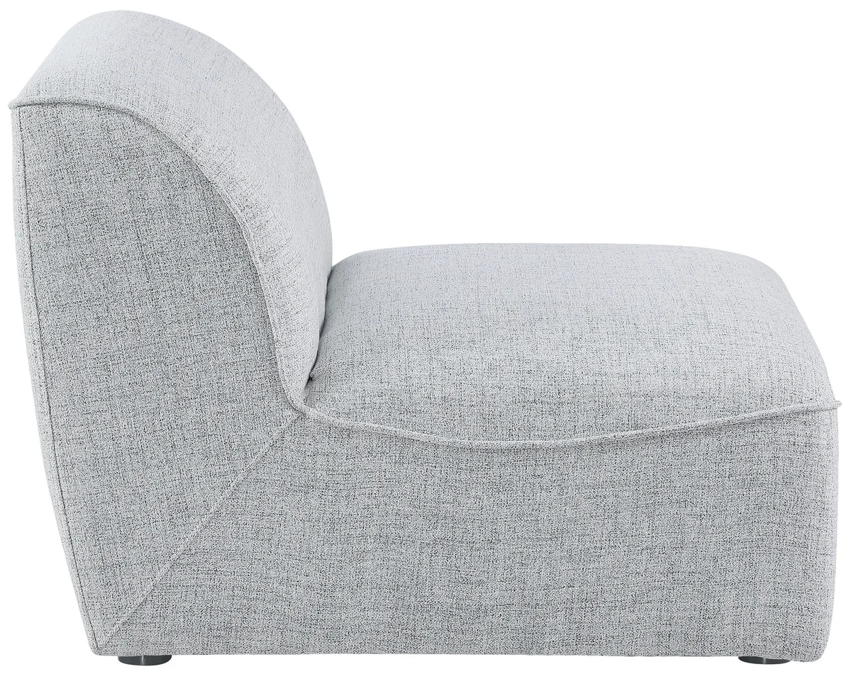 Miramar - Armless Chair - Gray