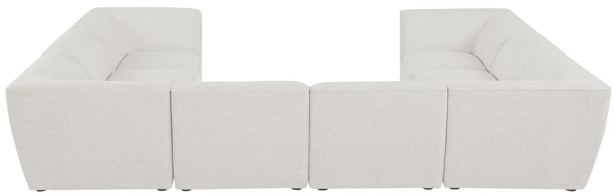 Miramar - 8 Piece Modular Sectional - Cream