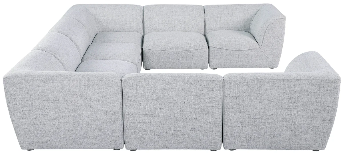 Miramar - 8 Piece Modular Sectional - Gray