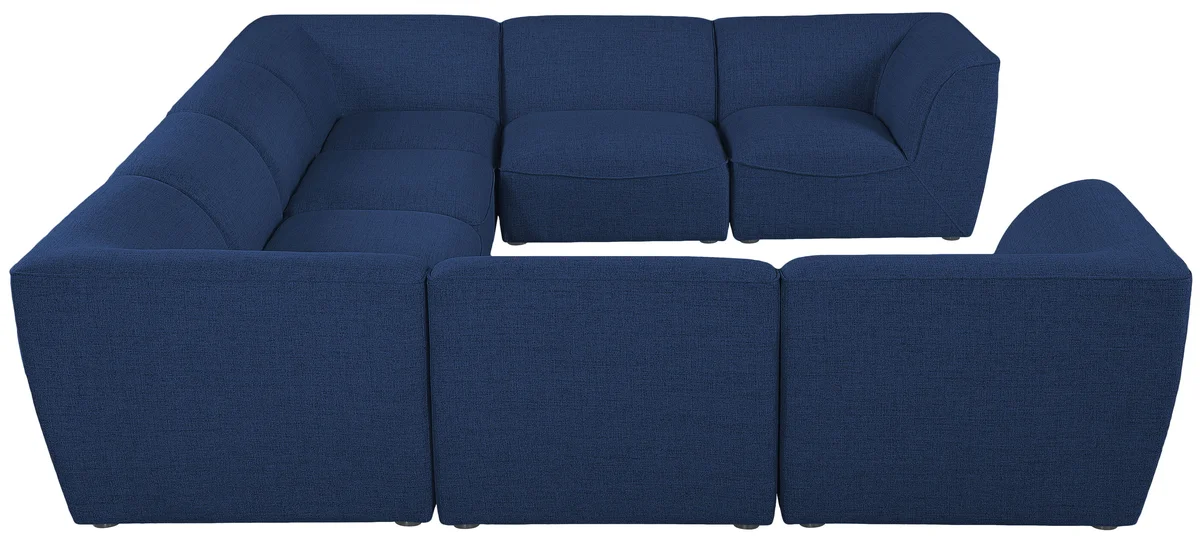 Miramar - 8 Piece Modular Sectional - Navy