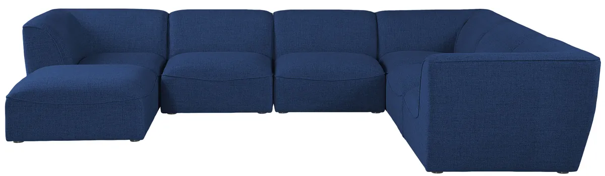 Miramar - 7 Piece Modular Sectional - Navy