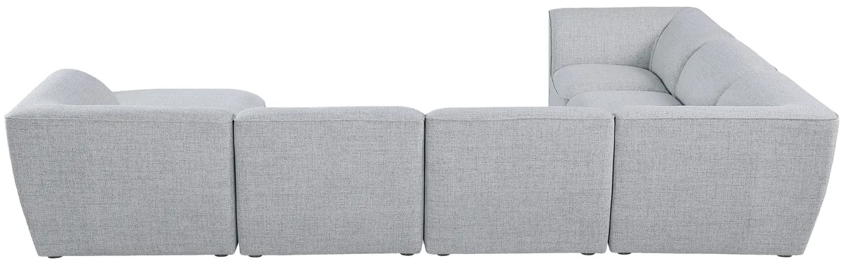Miramar - 7 Piece Modular Sectional - Gray