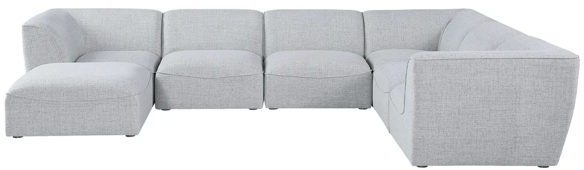 Miramar - 7 Piece Modular Sectional - Gray