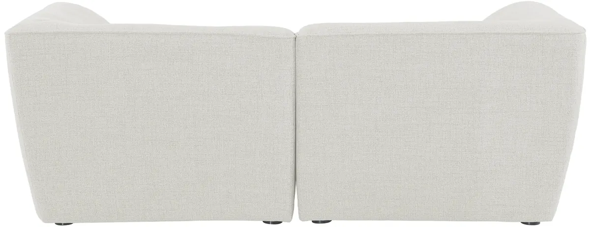 Miramar - 2 Seat Modular Sofa - Cream