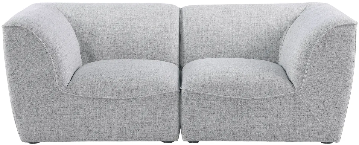 Miramar - 2 Seat Modular Sofa - Gray