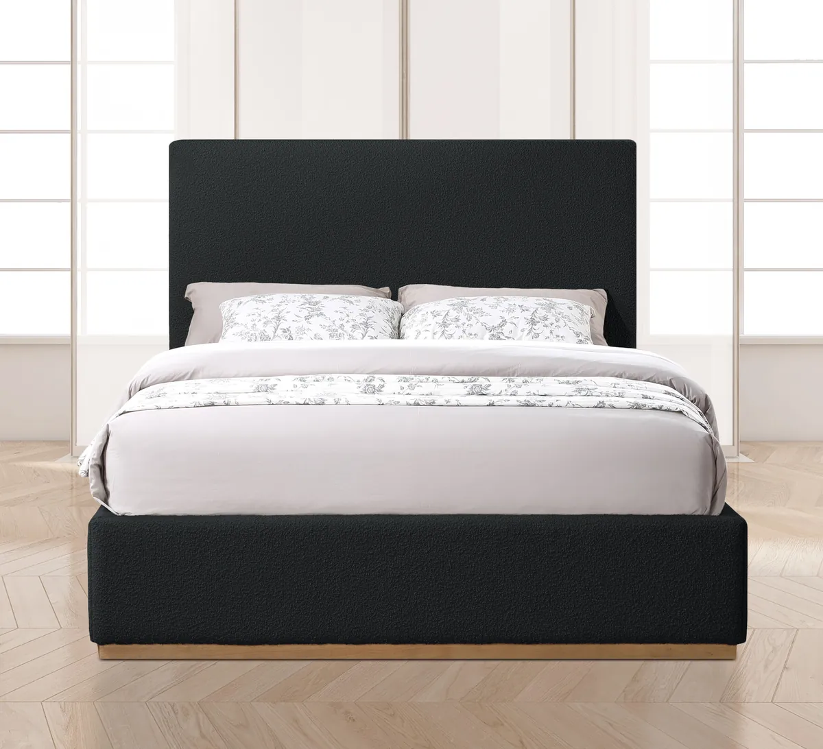 Monaco - Queen Bed - Black
