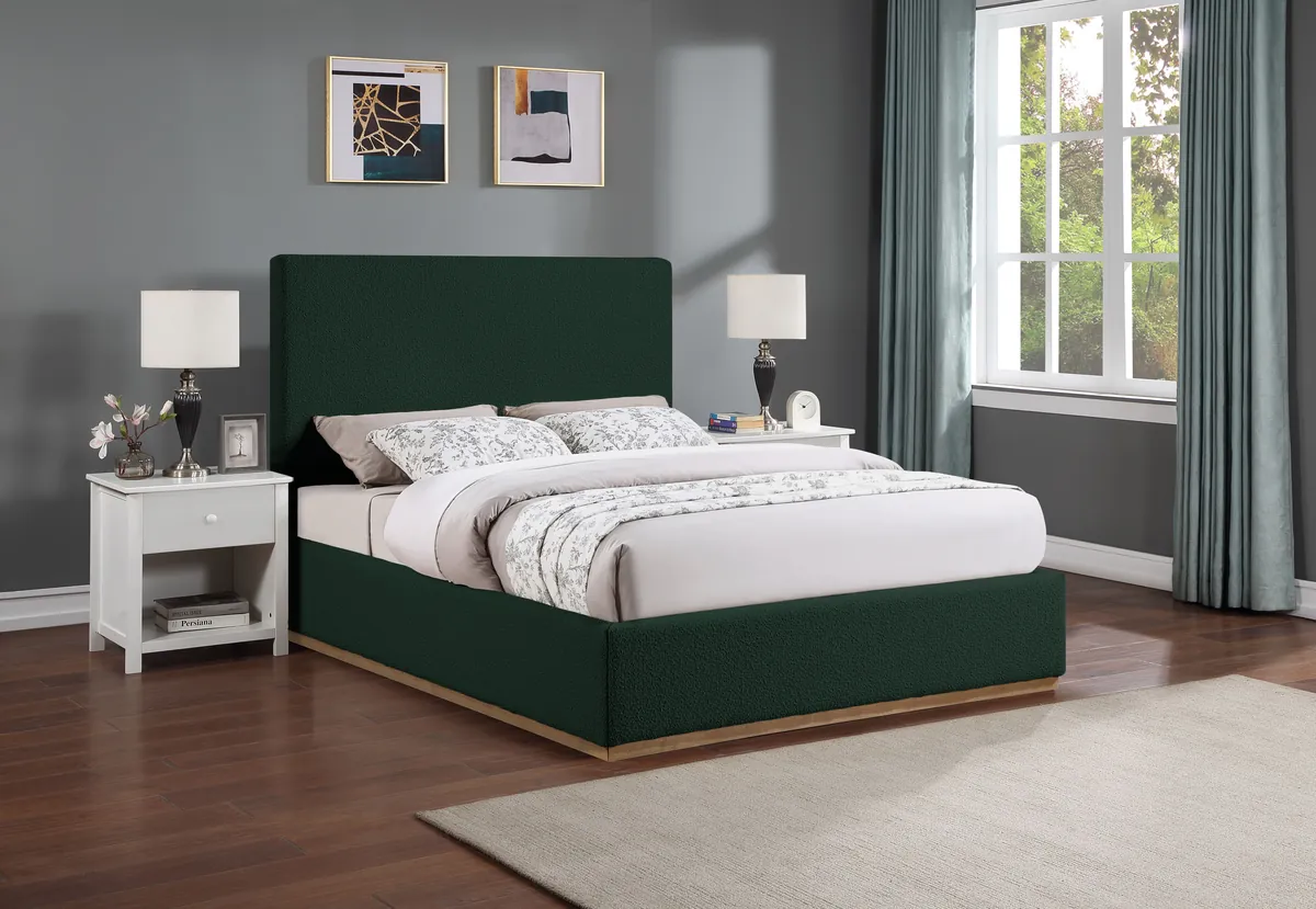 Monaco - Queen Bed - Green - View 2